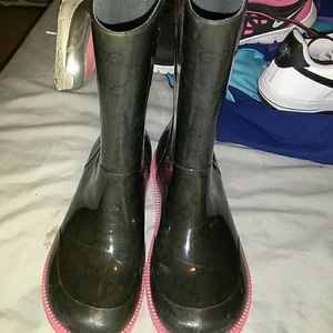 Girls gucci rain boots
